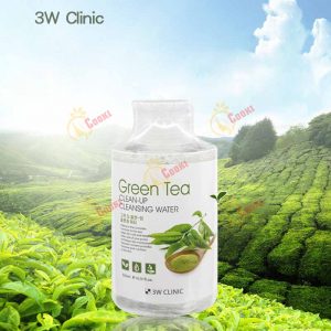 Nước tẩy trang chiết xuất trà xanh – 3W CLINIC Green Tea
